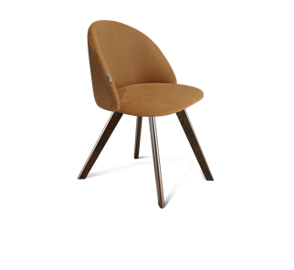 Обеденный стул SHT-ST35 / SHT-S39 (горчичный/венге) в Урае