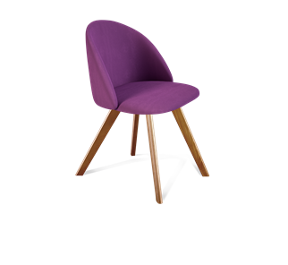 Обеденный стул SHT-ST35 / SHT-S39 (ягодное варенье/светлый орех) в Лангепасе