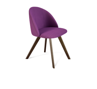Обеденный стул SHT-ST35 / SHT-S39 (ягодное варенье/темный орех) в Урае