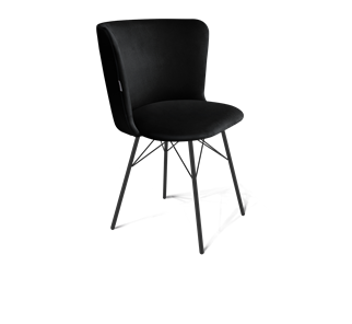 Обеденный стул SHT-ST36 / SHT-S64 (ночное затмение/черный муар) в Урае