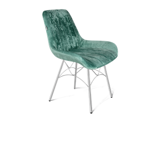 Обеденный стул SHT-ST37 / SHT-S107 (зеленый чай/хром лак) в Урае