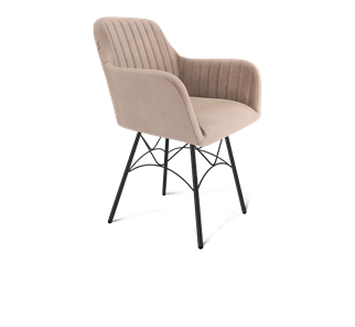 Обеденный стул SHT-ST38-1 / SHT-S107 (латте/черный муар) в Урае