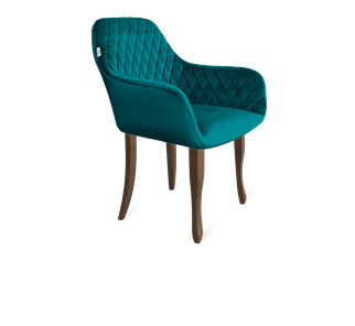 Обеденный стул SHT-ST38 / SHT-S122 (альпийский бирюзовый/темный орех/черный муар) в Урае