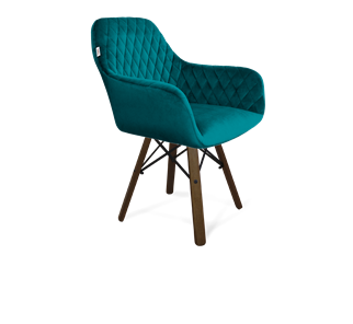 Обеденный стул SHT-ST38 / SHT-S70 (альпийский бирюзовый/темный орех/черный муар) в Урае