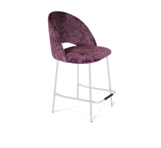 Полубарный стул SHT-ST34 / SHT-S29P-1 (вишневый джем/хром лак) в Урае