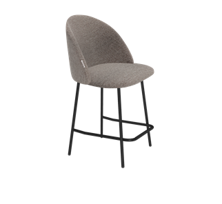 Полубарный стул SHT-ST35 / SHT-S29P-1 (тростниковый сахар/черный муар) в Урае