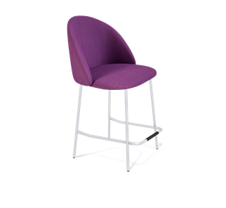 Полубарный стул SHT-ST35 / SHT-S29P-1 (ягодное варенье/хром лак) в Урае