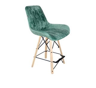 Полубарный стул SHT-ST37 / SHT-S80-1 (зеленый чай/прозрачный лак/черный) в Урае