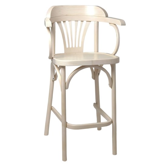 Барный стул 650 твердый (беленый дуб) в Нягани - изображение 1