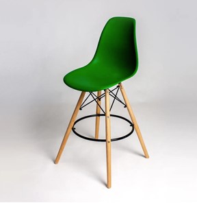 Барный стул DSL 110 Wood bar (Зеленый) в Лангепасе