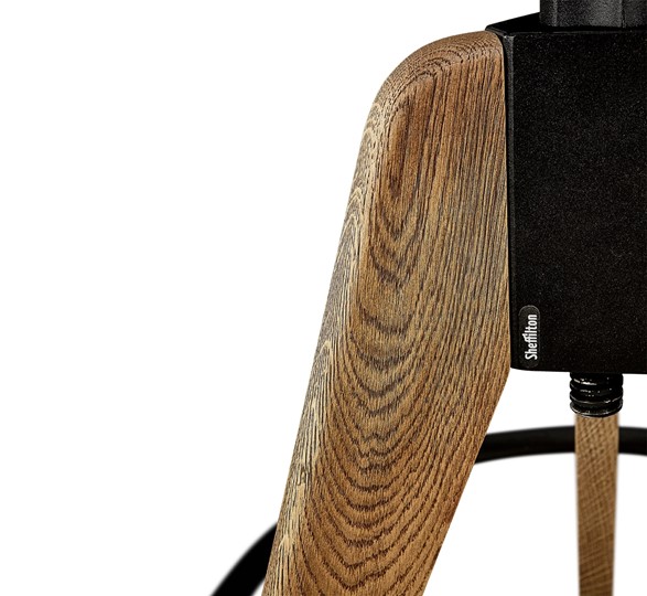 Барный стул SHT-ST29-C1/S92 (морская глубина/брашированный коричневый/черный муар) в Урае - изображение 5