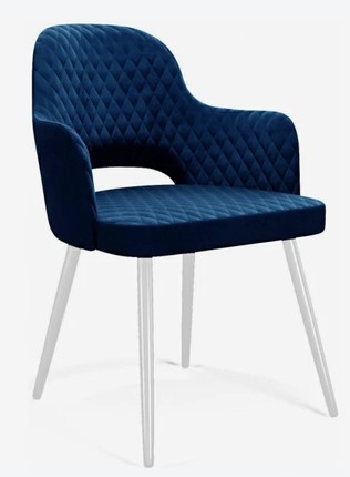 Кухонный стул 251 синий/белый в Лянторе - изображение