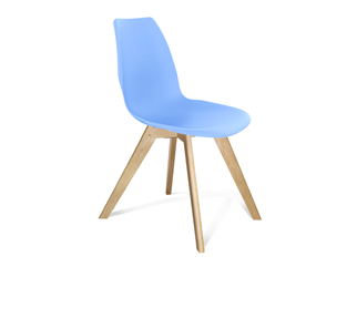 Обеденный стул SHT-ST29/S39 (голубой pan 278/прозрачный лак) в Урае