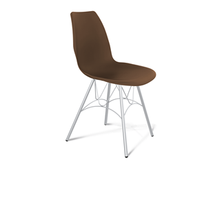 Обеденный стул SHT-ST29/S100 (коричневый ral 8014/хром лак) в Урае