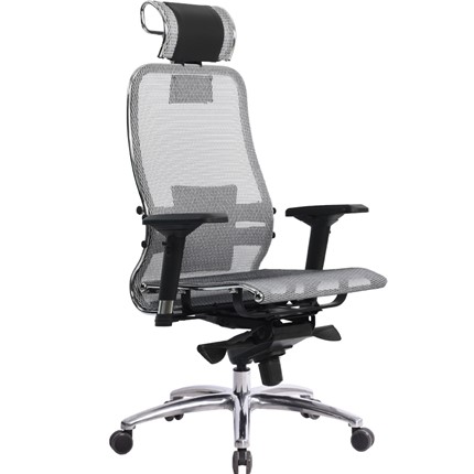 Офисное кресло Samurai S-3.04, серый в Когалыме - изображение