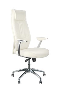 Кресло компьютерное Riva Chair A9184 (Белый) в Лангепасе