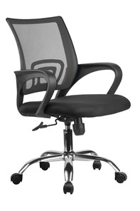 Кресло компьютерное Riva Chair 8085 JE (Черный) в Лангепасе