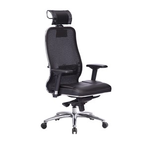 Офисное кресло Samurai SL-3.04, черный плюс в Когалыме