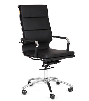 Кресло CHAIRMAN 750 экокожа черная в Когалыме - изображение