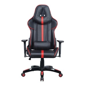 Офисное кресло Brabix GT Carbon GM-120 (две подушки, экокожа, черное/красное) 531931 в Радужном