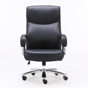Офисное кресло Brabix Total HD-006 (экокожа, хром, черное) 531933 в Югорске