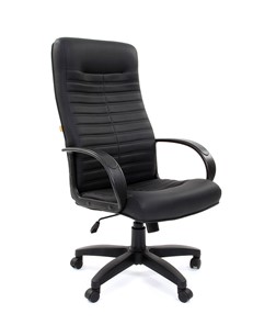 Офисное кресло CHAIRMAN 480 LT, экокожа, цвет черный в Урае