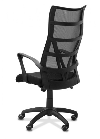 Кресло компьютерное 5600, оранж/черное в Лангепасе - изображение 4