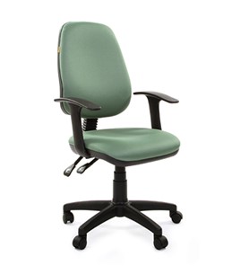 Кресло CHAIRMAN 661 Ткань стандарт 15-158 зеленая в Нижневартовске
