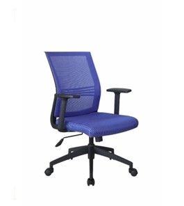 Офисное кресло Riva Chair 668, Цвет синий в Нижневартовске
