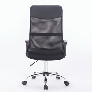 Офисное кресло Brabix Tender MG-330 (с подлокотниками, хром, черное) 531845 в Лангепасе