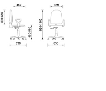 Кресло офисное Prestige GTPRN, кож/зам V4 в Лангепасе - предосмотр 1