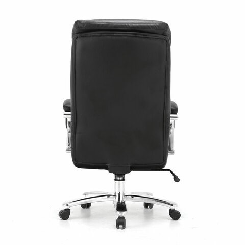 Кресло офисное Brabix Premium Pride HD-100 (натуральная кожа, черное) 531940 в Советском - изображение 3