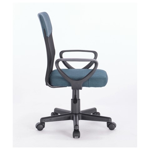 Офисное кресло Brabix Jet MG-315 (с подлокотниками, серо-синее) 531842 в Когалыме - изображение 1