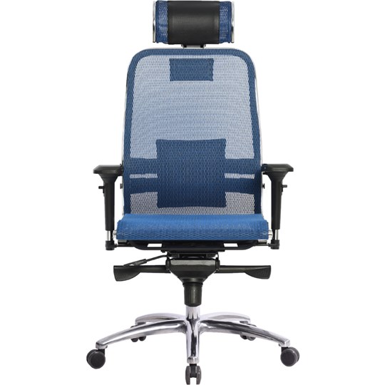 Кресло офисное Samurai S-3.04, синий в Пыть-Яхе - изображение 1