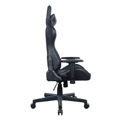 Кресло офисное Brabix GT Carbon GM-115 (две подушки, экокожа, черное) 531932 в Пыть-Яхе - изображение 1