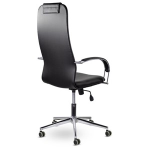 Кресло компьютерное Brabix Premium Pilot EX-610 CH (хром, кожзам, черное) 532418 в Нягани - предосмотр 3