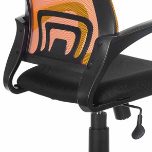 Компьютерное кресло Brabix Fly MG-396 (с подлокотниками, сетка, оранжевое/черное) 532084 в Сургуте - предосмотр 5