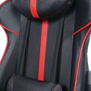 Офисное кресло Brabix GT Carbon GM-120 (две подушки, экокожа, черное/красное) 531931 в Лангепасе - предосмотр 6