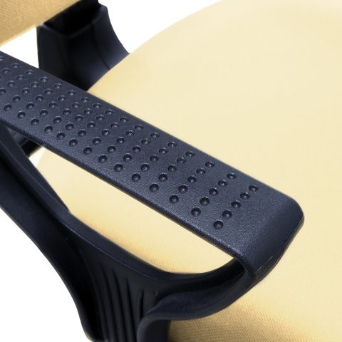 Офисное кресло Brabix Prestige Ergo MG-311 (регулируемая эргономичная спинка, кожзам, бежевое) 531878 в Когалыме - изображение 3