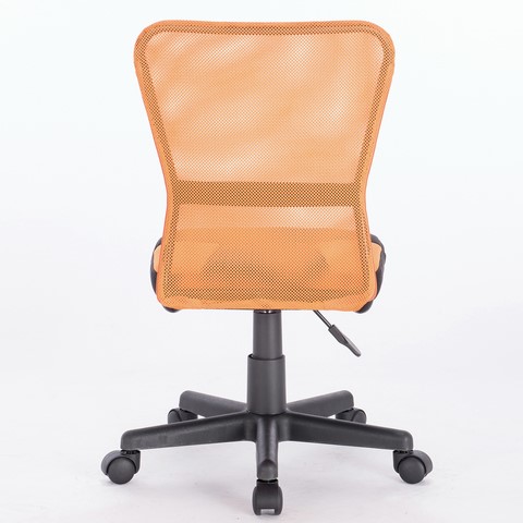Офисное кресло Brabix Smart MG-313 (без подлокотников, комбинированное, черное/оранжевое) 531844 в Нягани - изображение 4