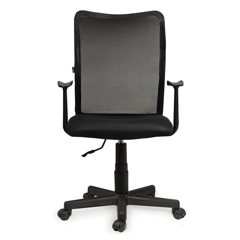 Кресло офисное Brabix Spring MG-307 (с подлокотниками, черное TW) в Нижневартовске - изображение 2