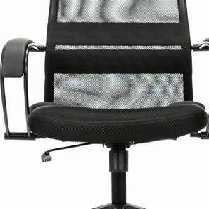 Кресло Brabix Premium Stalker EX-608 PL (ткань-сетка/кожзам, черное) 532090 в Нягани - предосмотр 10