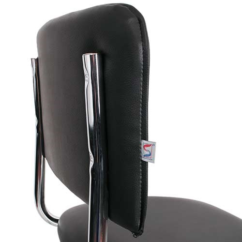 Офисный стул Sylwia chrome P100, кож/зам V4 в Урае - изображение 4
