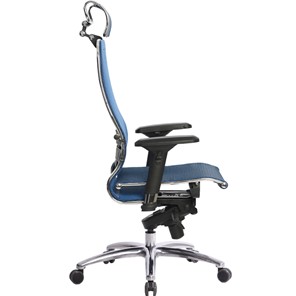 Кресло офисное Samurai S-3.04, синий в Пыть-Яхе - предосмотр 2
