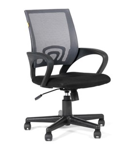 Офисное кресло CHAIRMAN 696 black Сетчатый акрил DW63 темно-серый в Урае