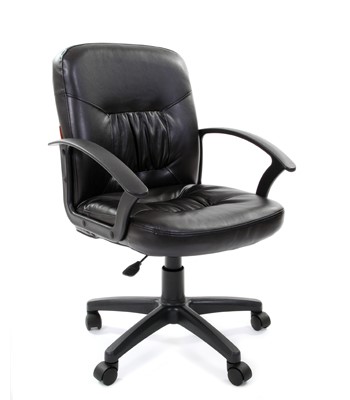 Компьютерное кресло CHAIRMAN 651 ЭКО черное в Урае - изображение