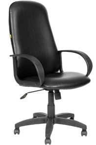 Компьютерное кресло CHAIRMAN 279, экокожа, цвет черный в Радужном