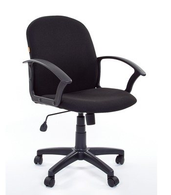 Компьютерное кресло CHAIRMAN 681 Ткань C-3 черное в Нефтеюганске - изображение