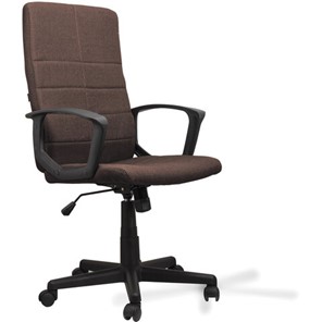 Кресло компьютерное Brabix Focus EX-518 (ткань, коричневое) 531577 в Ханты-Мансийске