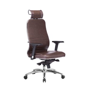 Офисное кресло Samurai KL-3.04, темно-коричневый в Лангепасе